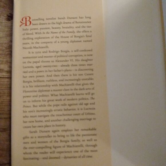 ⬇️⬇️⬇️In The Name of The Family by Sarah Dunant - Picture 5 of 6